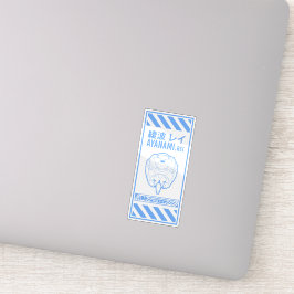 Adesivo Ayanami Rei Neon Genesis Tema Evangelion