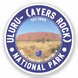 Adesivo Ayers Rock National Park – Australian Outback Land