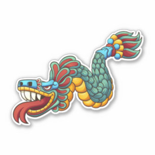 Adesivo Aztec Quetzalcoatl