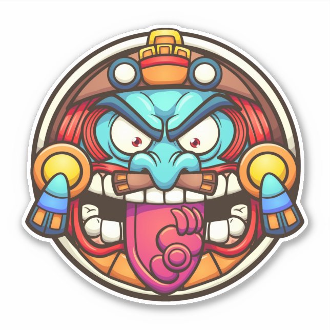 Adesivo Aztec Sun (Frente)