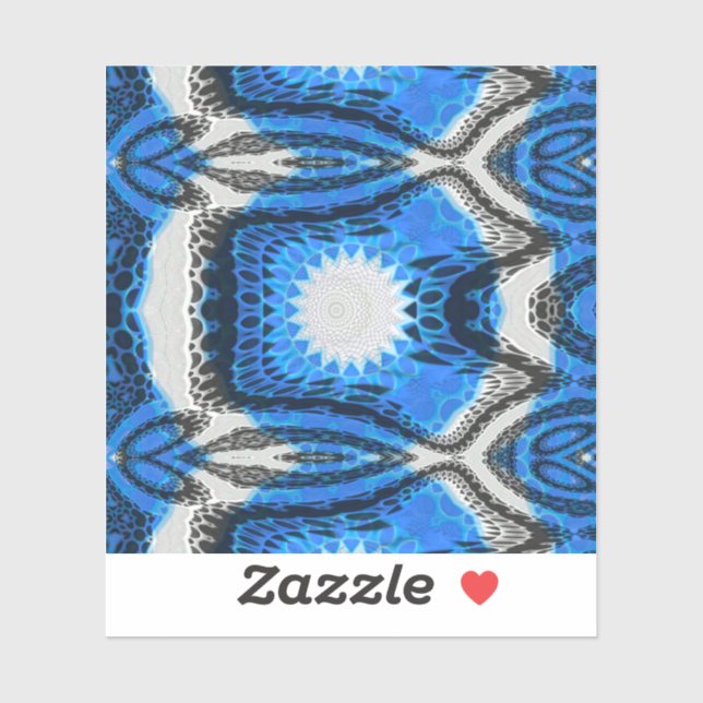 Adesivo Azul atômico (Folha)