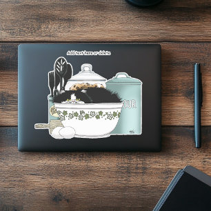 Adesivo Azul de cozinha