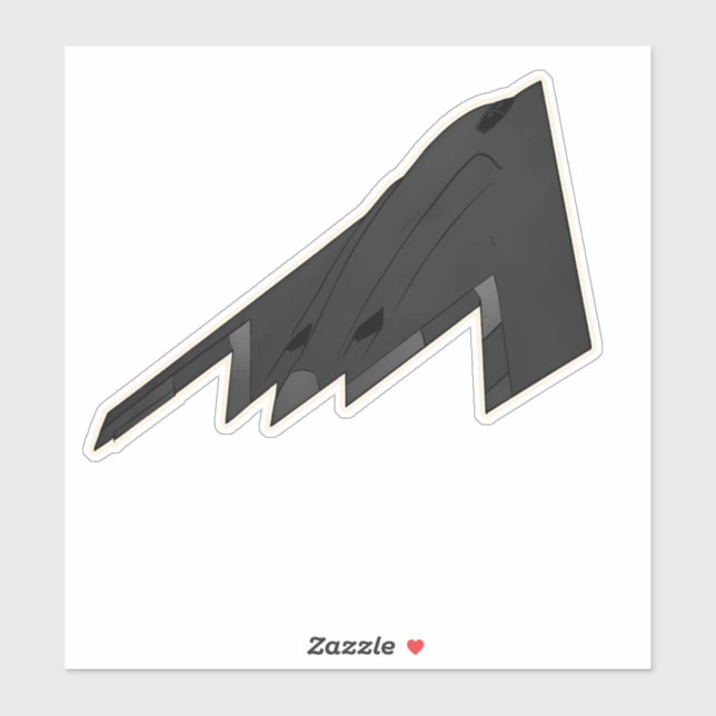 Adesivo B-2 Espírito, Aeronave-Bomba Furtiva (Folha)