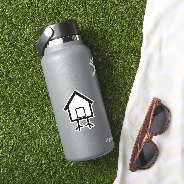 Adesivo Baba Yaga Chicken Hut (HydroFlask Insitu)