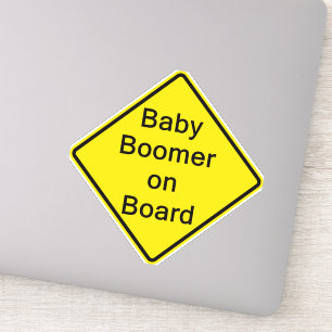 Adesivo Baby Boomer no Conselho