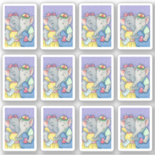 ADESIVO BABY ELEPHANT SWEETHEARTHEARS NAMORADA NAMORADO