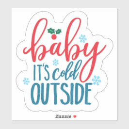 Adesivo Baby It's Fold Outside - Transparente Sticker