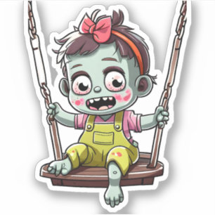 Adesivo Baby Zombie Swing