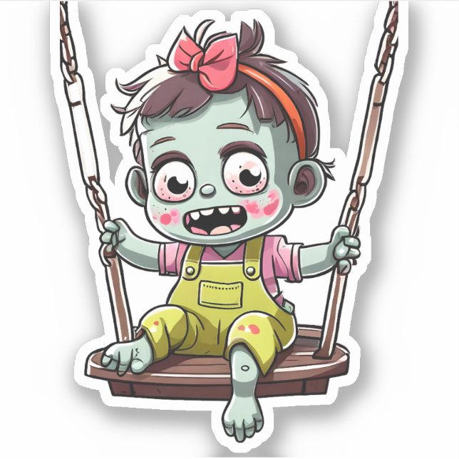 Adesivo Baby Zombie Swing (Frente)