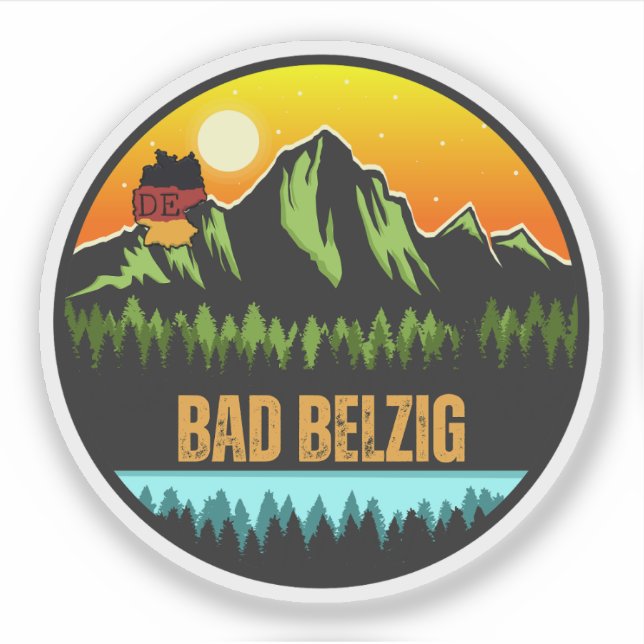 Adesivo Bad Belzig, Alemanha (Frente)
