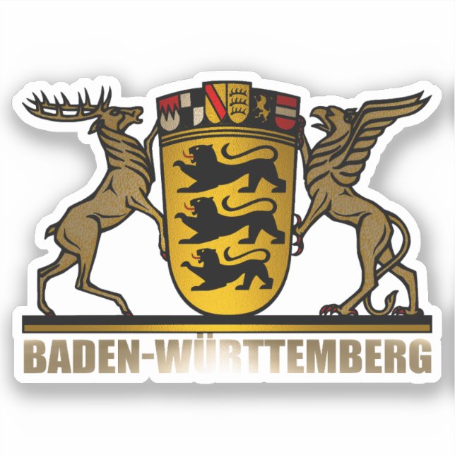 Adesivo Baden-Württemberg (Frente)