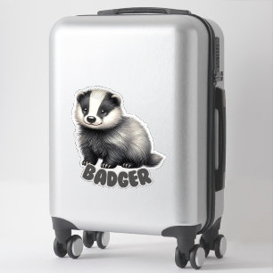 ADESIVO BADGER - NURSERY STICKER