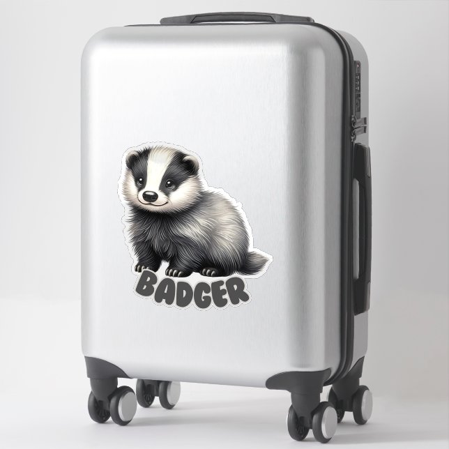 ADESIVO BADGER - NURSERY STICKER (Mala)