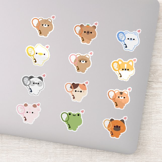 Adesivo Badminton Animal Cujo (Detalhe)
