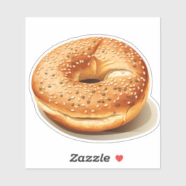 Adesivo Bagel cozido