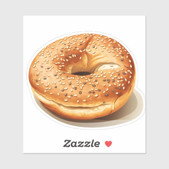 Adesivo Bagel cozido (Folha)