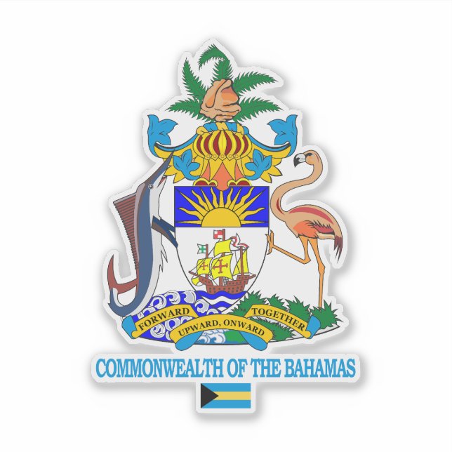 Adesivo Bahamas COA (Frente)
