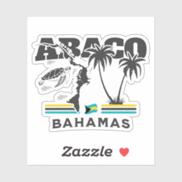 Adesivo Bahamas Souvenir Presente: Abaco Bahamas Independê