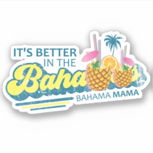 Adesivo Bahamas Sticker Bahama Vaga Cruise
