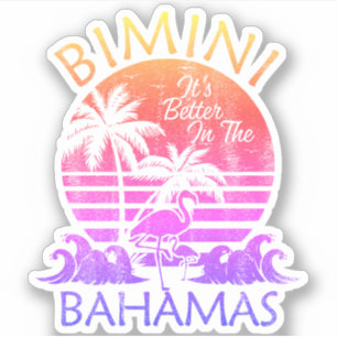 Adesivo Bahamas Sticker Bimini Vacation Beach Cruise