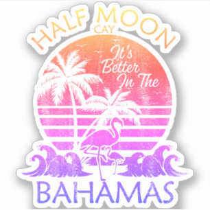 Adesivo Bahamas Sticker Half Moon Cay Cruise