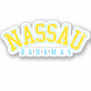 Adesivo Bahamas Sticker Nassau Vacation Bahamian Cruise