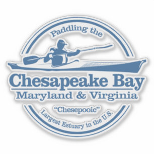 Adesivo Baía de Chesapeake (SK)