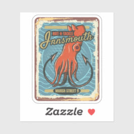 Adesivo Bait Innsmouth e Lovecraft para pesca de combate