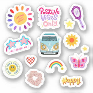 Adesivo Baixas boas apenas - VSCO Pack of Sticker