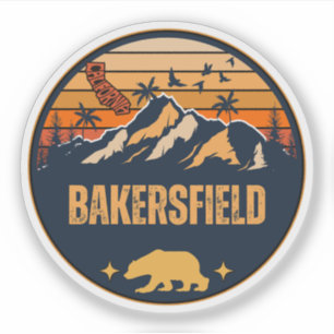 Adesivo Bakersfield, Califórnia