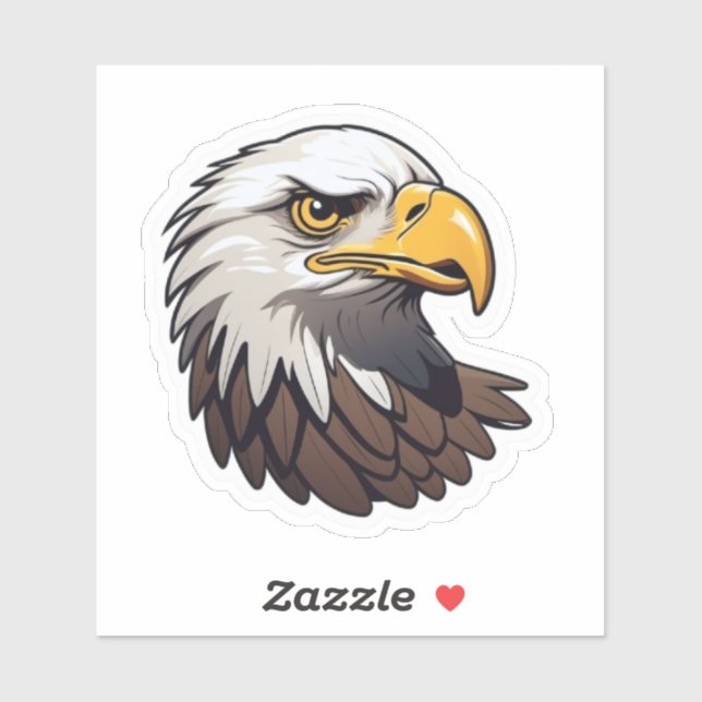 Adesivo Bald Eagle (Folha)