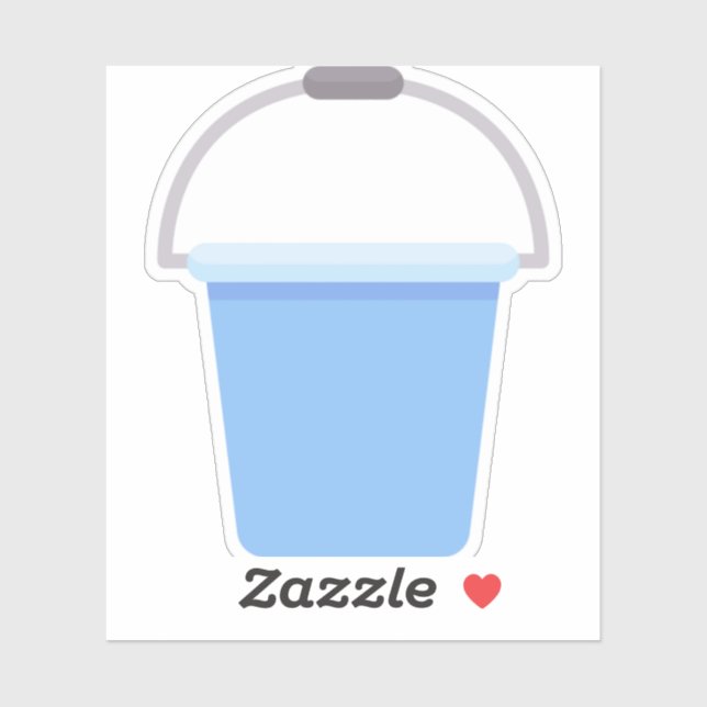 Adesivo Balde (Folha)