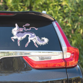 Adesivo Balé Borzoi Die Cut Vinyl Sticker