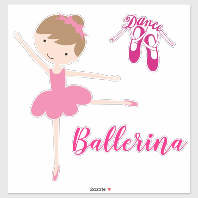 Adesivo Ballerina (Folha)