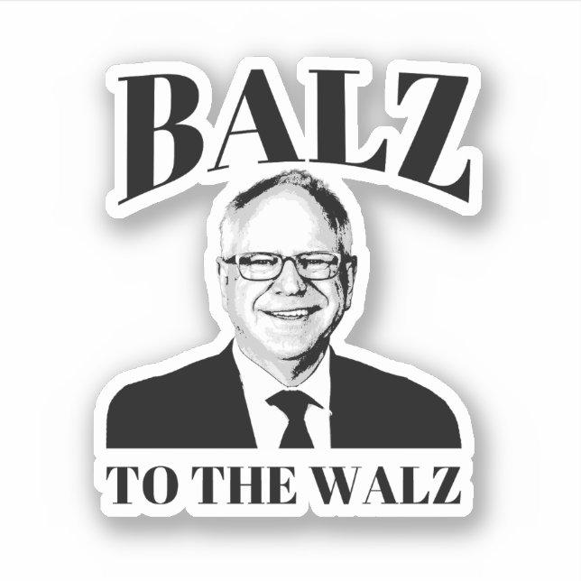 Adesivo Balz para o Walz (Frente)