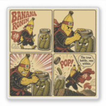 Banana Ronin Picles em Pote — A Verdadeira Batalha