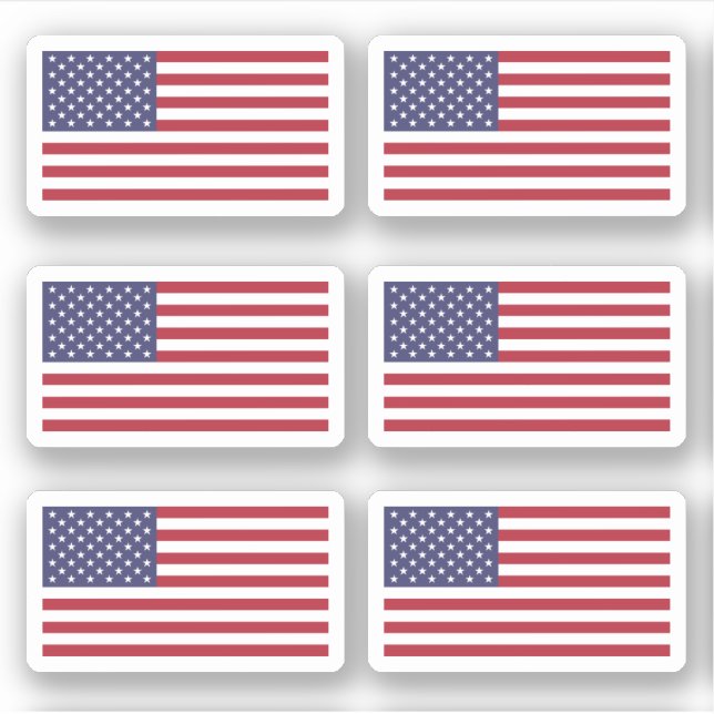 Adesivo bandeira americana (Frente)