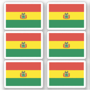 Adesivo bandeira boliviana