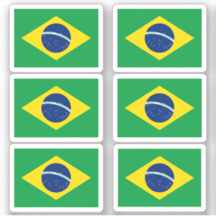 Adesivo bandeira brasileira