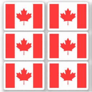 Adesivo bandeira canadense