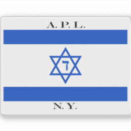 Adesivo Bandeira da American Palestine Line (1924-1926)
