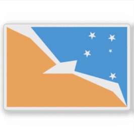 Adesivo Bandeira da Antártica Argentina
