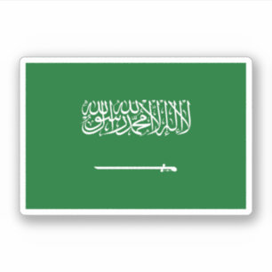 Adesivo Bandeira da Arábia Saudita