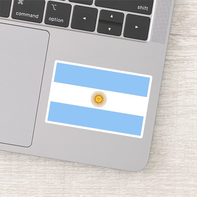 Adesivo Bandeira da Argentina (Detalhe)