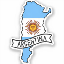 Bandeira da Argentina Mapa Orgulho Patriótico Arge