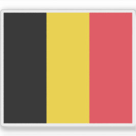 Adesivo Bandeira da Bélgica