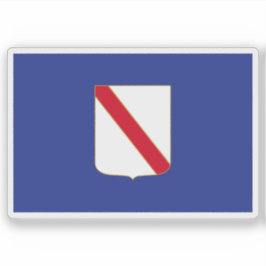 Adesivo Bandeira da Campânia, Itália