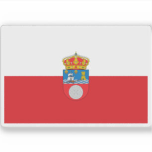 Adesivo Bandeira da Cantábria