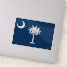 Adesivo Bandeira da Carolina do Sul