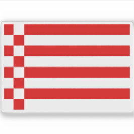 Adesivo Bandeira da cidade de Bremen, Alemanha